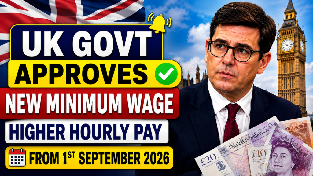 UK minimum wage 2026